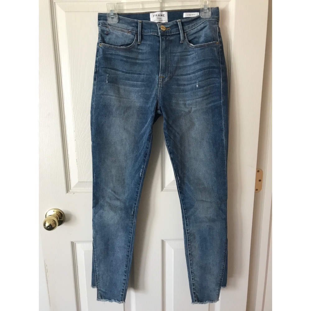 Frame Le High Skinny Jeans